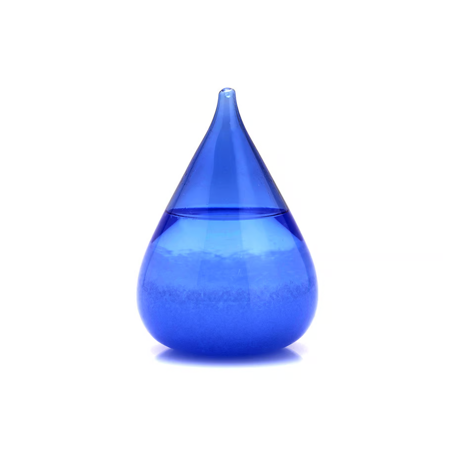 100percent - Wholesale Decorative Tabletop Object - Tempo Drop Storm Glass Weather Forecaster16