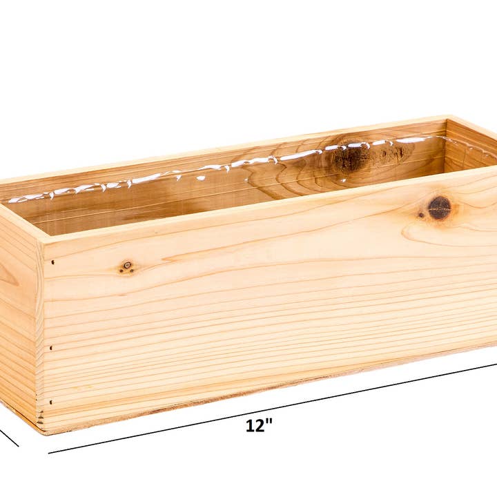 UNIMIX FLORAL - Vente Jardinière - Jardines/contenants en bois 12 « x 4"2