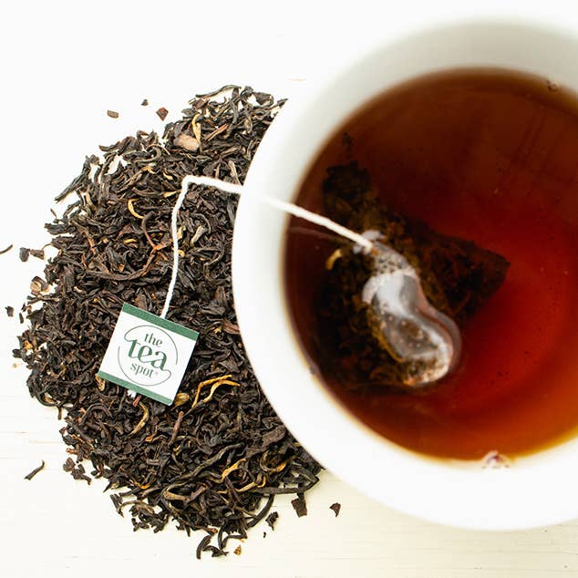 Petit déjeuner anglais, thé biologique pour la vente par The Tea Spot