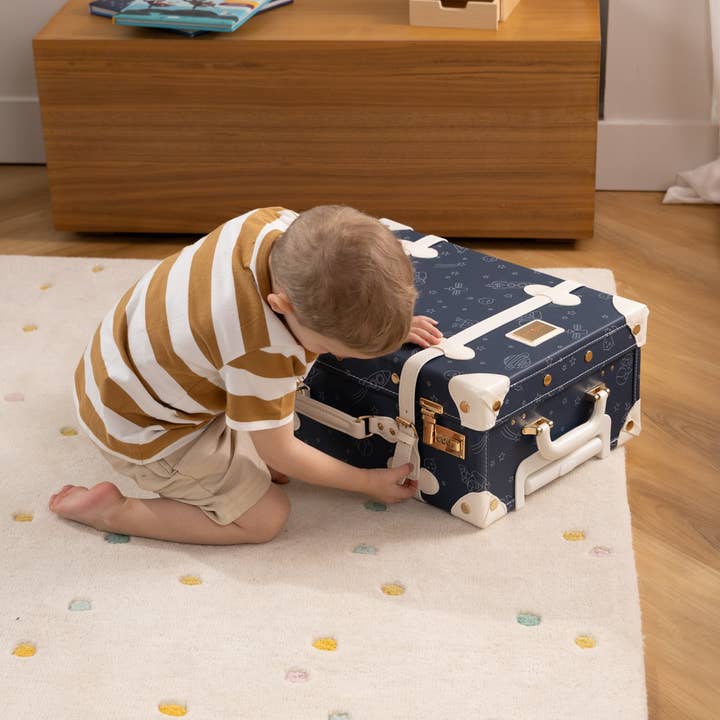 Coco Village - Wholesale Luggage - Kids - Vegan Leather Carry-On Suitcase - Space7