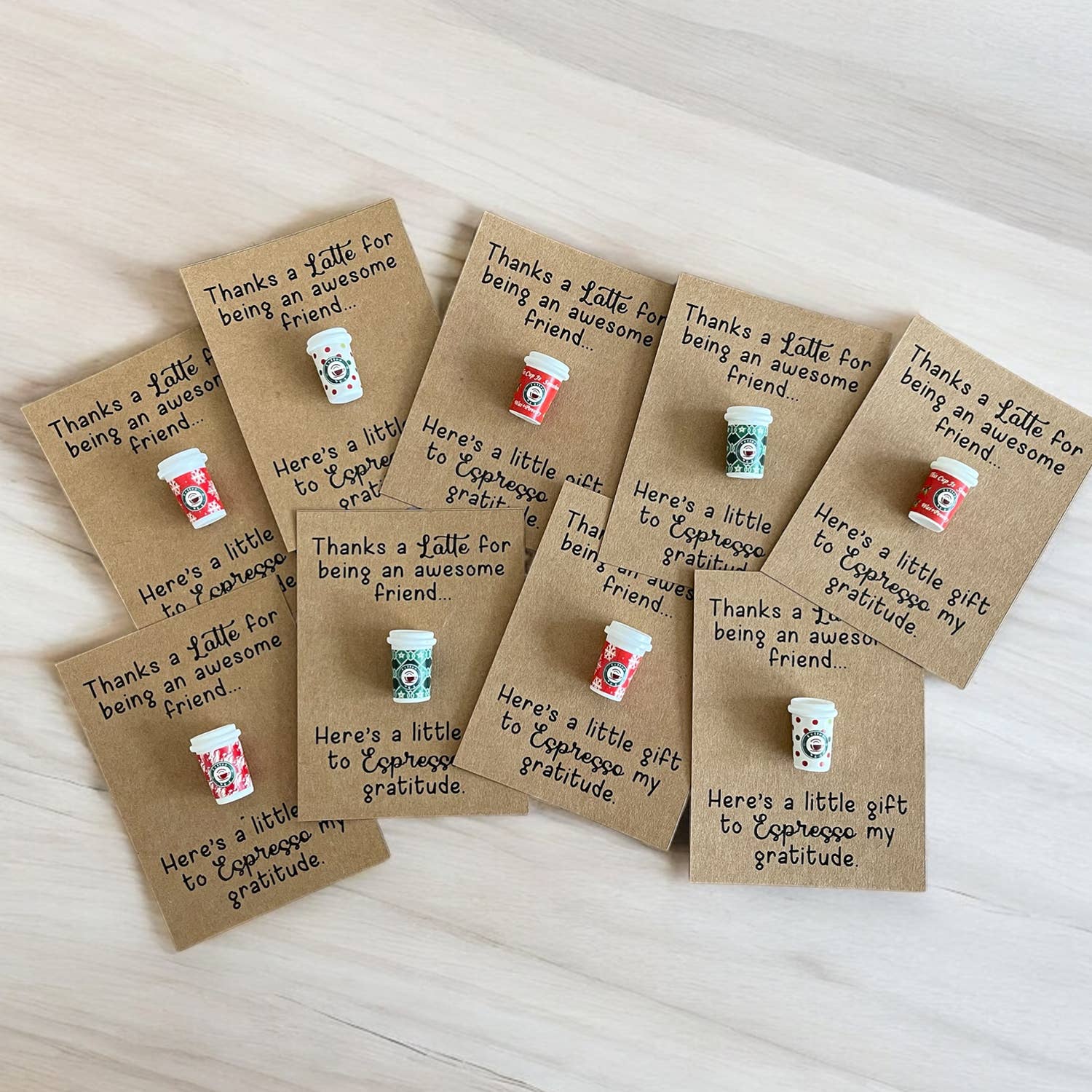 One Team Blessed - Wholesale Gag Gift/Novelty Gift - Coffee Pocket Hugs – Random Cute Espresso-Themed Gift3