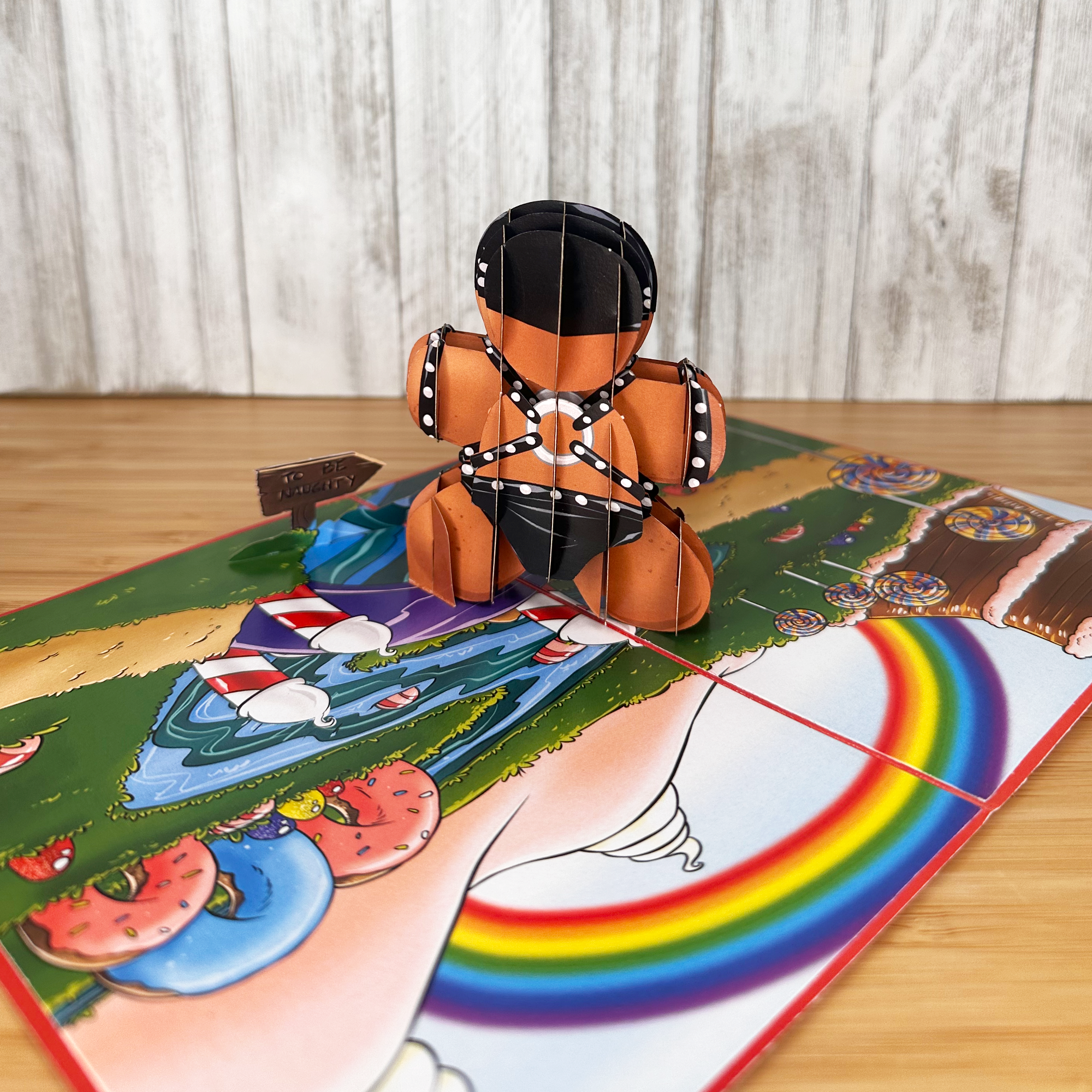 Card Foolery - Wholesale Christmas Card - ’Tis the Season Funny 3D Pop-Up Naughty Christmas Card2