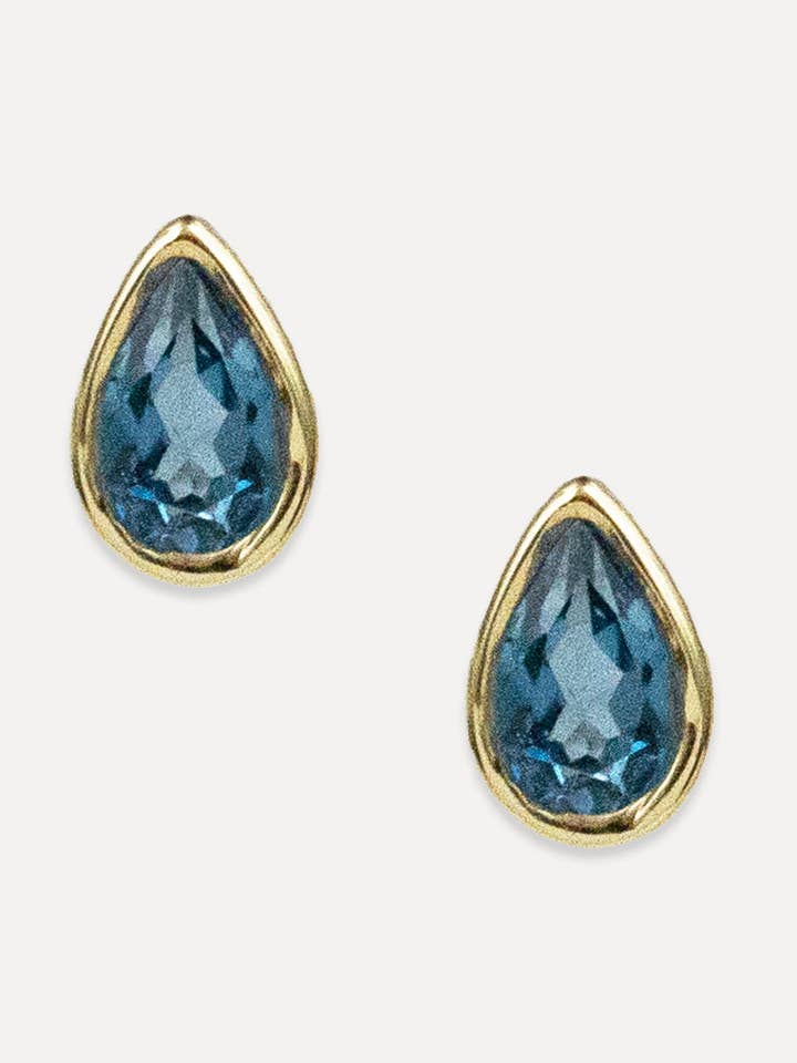 Pear Studs for wholesale by Lulu Designs