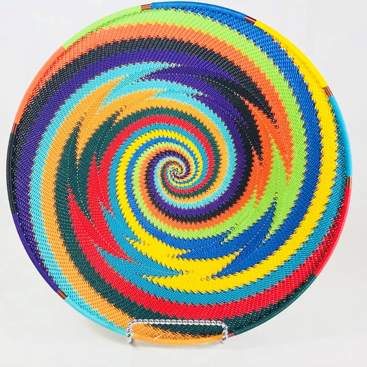 Bridge for Africa - Wholesale Decorative Plate/Dish/Bowl - TW Collection - African Spirit1