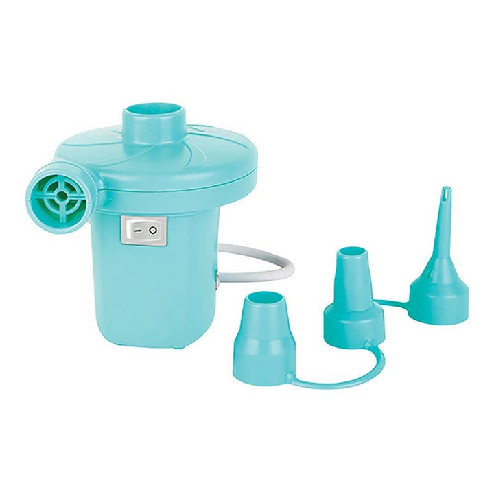 Electric Air Pump UK Turquoise for wholesale by Sunnylife