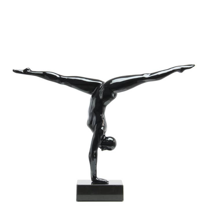 Atleta Preto 120 escultura por atacado de Vivorum