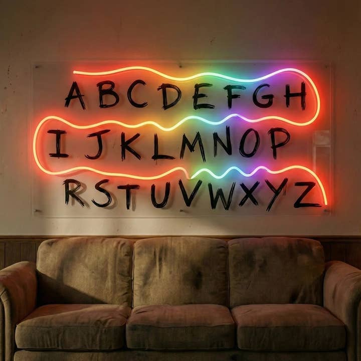 Art mural néon LED Alphabet pour la vente par CityNeon