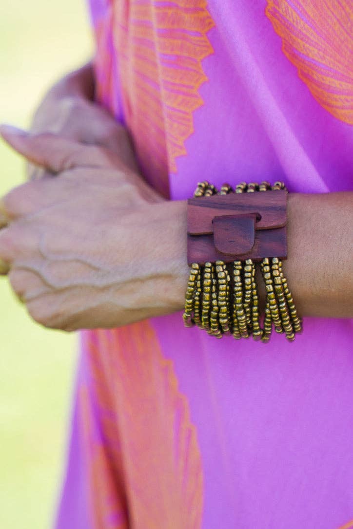 Bali Queen - Wholesale Beaded Bracelet - Solid Big Buck Bracelet12