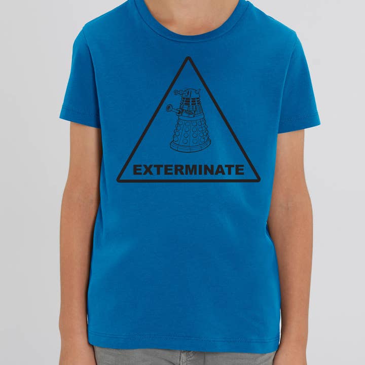 Exterminate Kids T-Shirt for wholesale by Meeplings | Handmade in Berlin