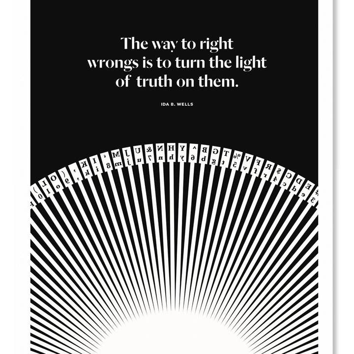 Obvious State - Vente Affiche d'art - Impression d'art 11 x 14 d'Ida B. Wells