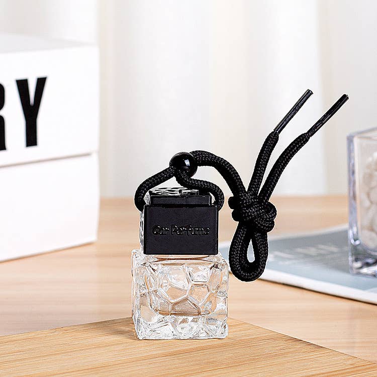 Candles Meta - Wholesale Car Freshener - Unisex - 10ml Water Cube Design Car Perfume Pendant Empty Bottle2