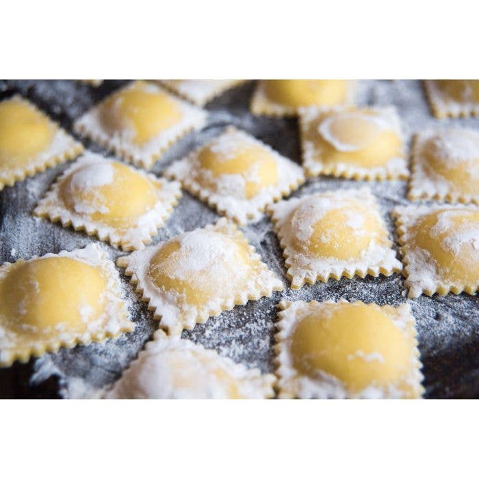 HIC - Harold Import Co. - Wholesale Kitchen Tool/Gadget - Fantes Ravioli Stamp, Fluted Square Stamp, 2in2