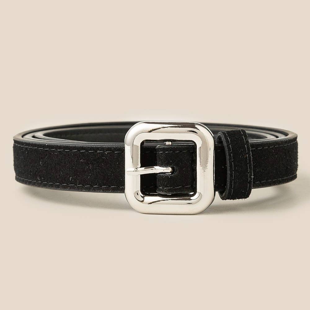 Anarchy Street - Vente Ceinture – femme - Ceinture en cuir à boucle carrée3