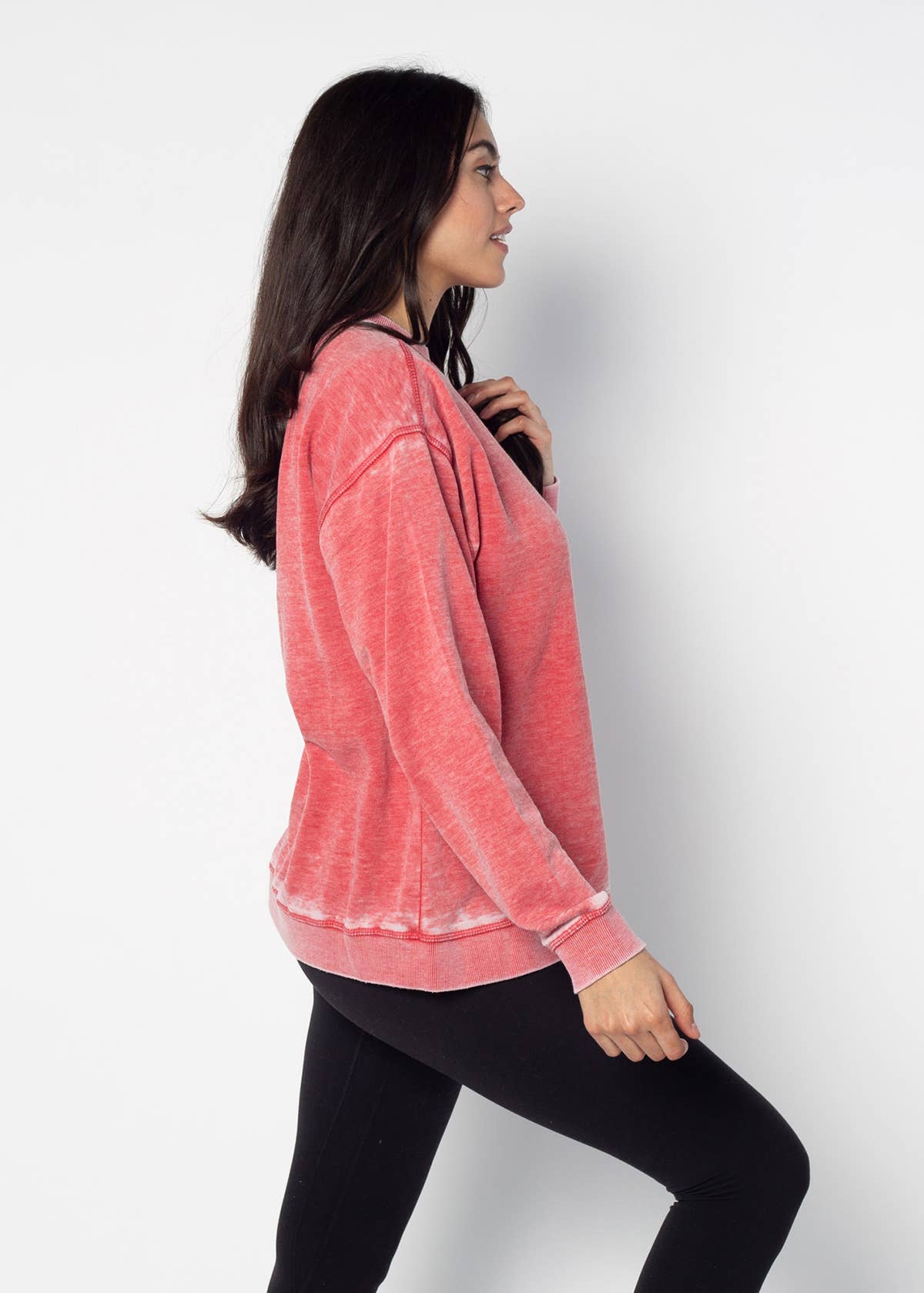 chicka-d - Wholesale Graphic Sweatshirt - Unisex - Iowa State Signature Burnout Crewneck Sweatshirt1