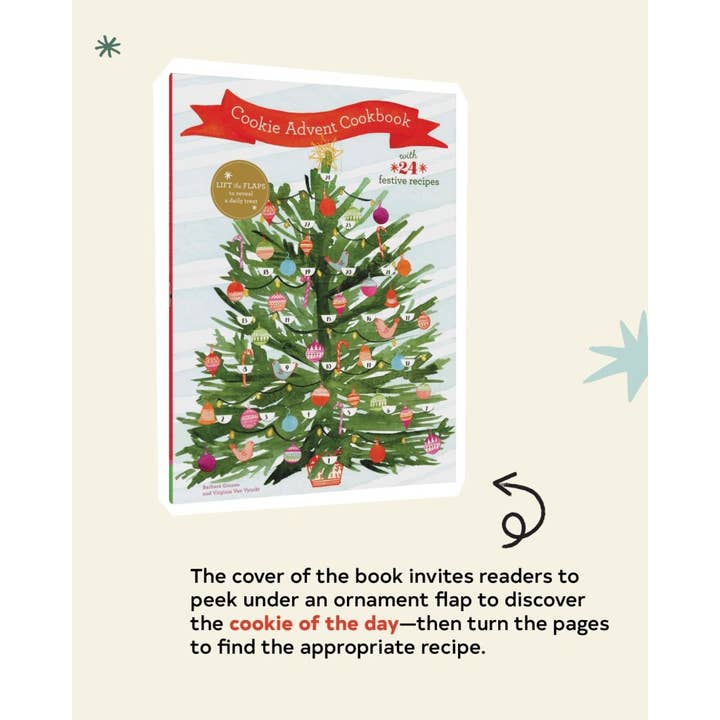 Chronicle Books - Wholesale Baking & Dessert - Cookie Advent Cookbook8