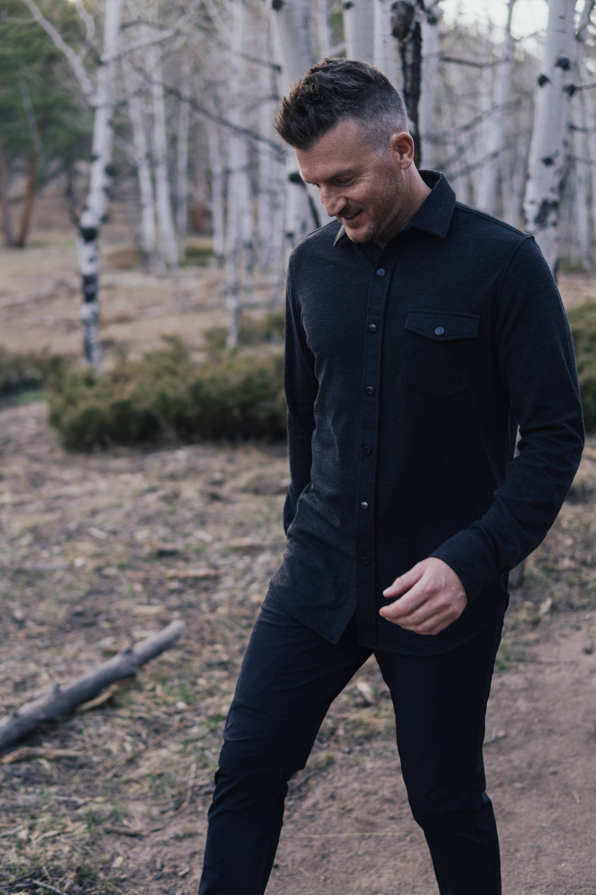 Belong Designs - Wholesale Button Down Shirt - Men's - Men's Sherman Fleece Button Up26