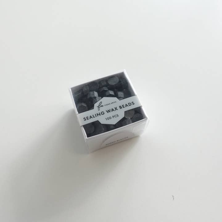 Fiona Ariva - Wholesale Sealing Wax - Mixed Blacks Midnight and Ink Black 100pcs sealing wax beads3