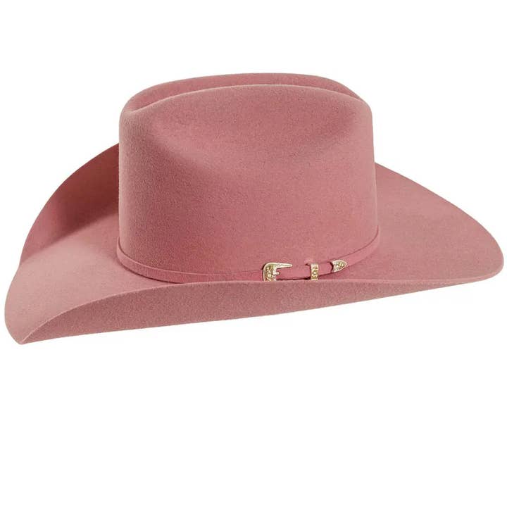 American Hat Makers - Wholesale Cowboy Hat - Unisex - 100% Wool Felt Western Cowboy Hat - Style Cattleman