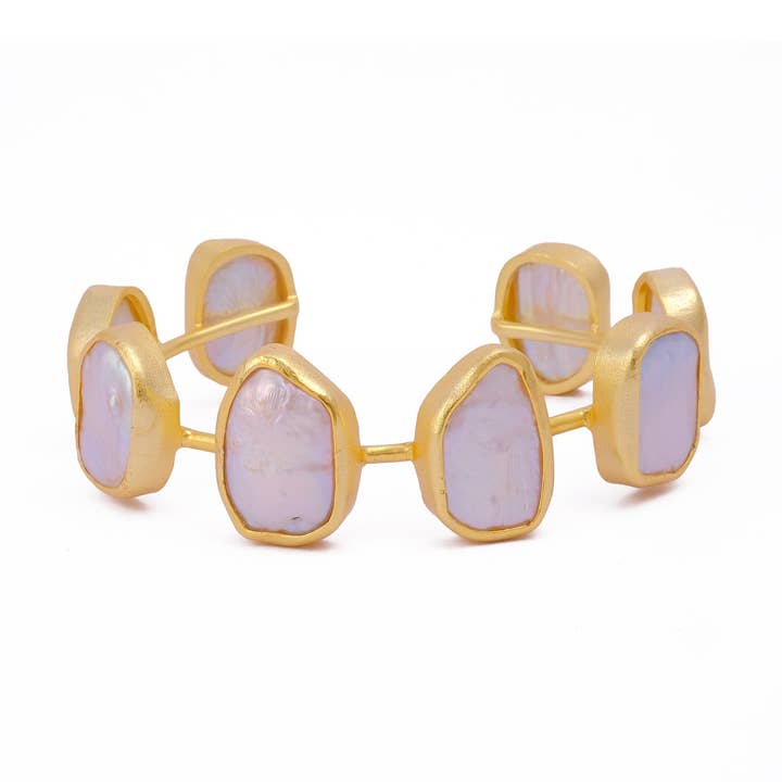 Bold Brass Bracelet for wholesale by Seher Sf