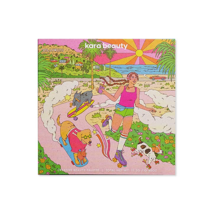 Kara Beauty - Vendita all'ingrosso Palette di ombretti - Palette di bellezza creativa PAW'LLYWOOD FOREVER2