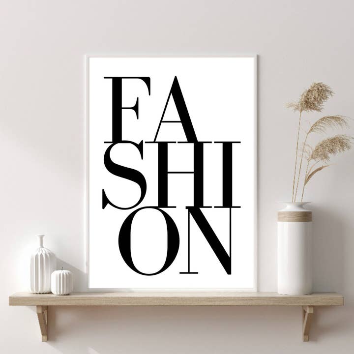 Impression de mode, art mural de mode, affiche de mode, impressions pour la vente par PRINTD image