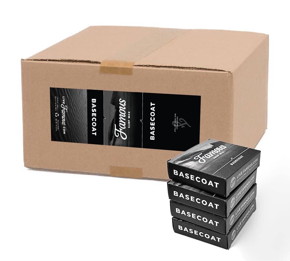 Famous Surf Supply - Vendita all'ingrosso Accessori sportivi - Cassa di cera Basecoat da 72 bar2
