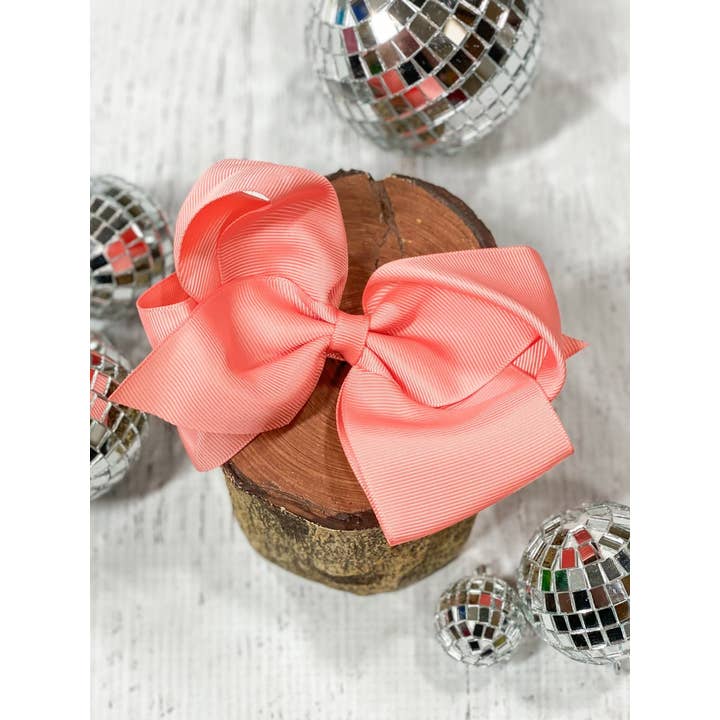 The Hair Bow Company - Wholesale Hair Bow - Kids - Classic Grosgrain Hair Bow - Alligator Clip - 4.5"8