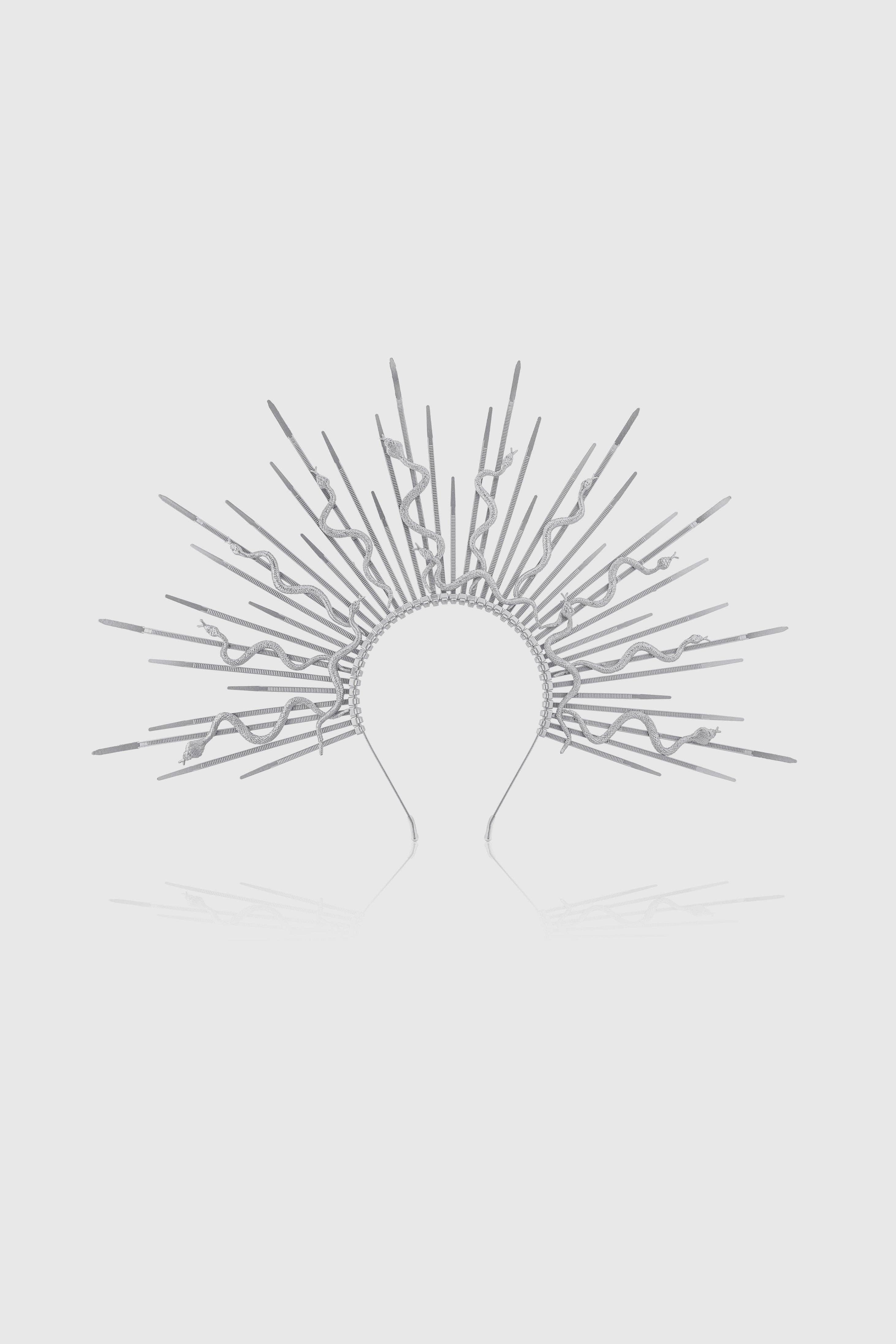 BABEYOND - Vente Bandeau – femme - Serre-tête Halo Mary à Pique Serpent Distinctif4