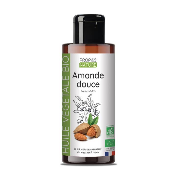 Propos'Nature – wholesale Bath/body oil – Organic Sweet Almond Oil 50ml, 100ml, 500ml1