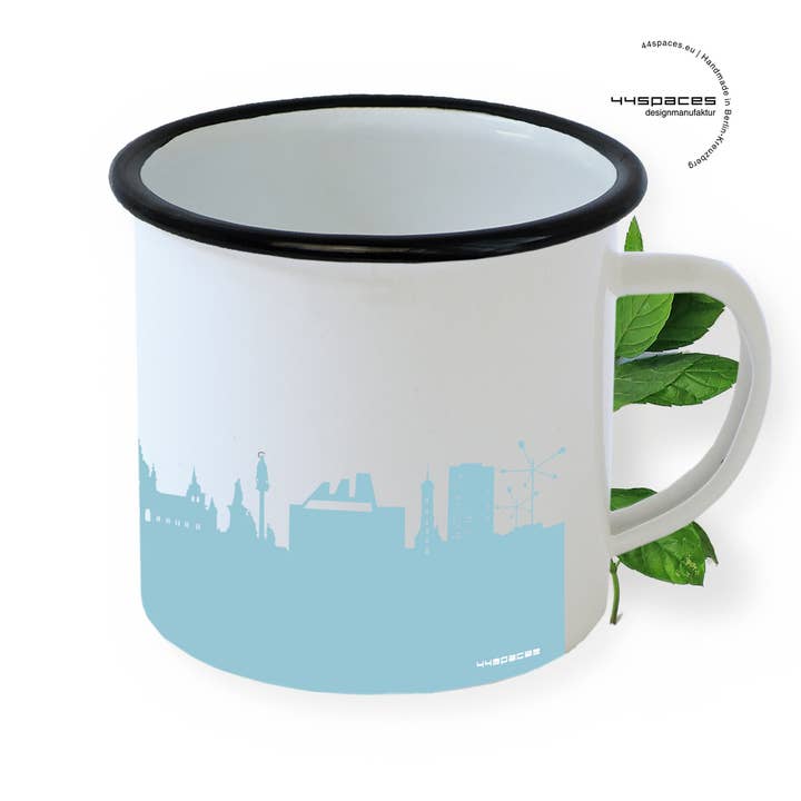 Gobelet en émail Graz | 5 couleurs pour la vente par 44spaces