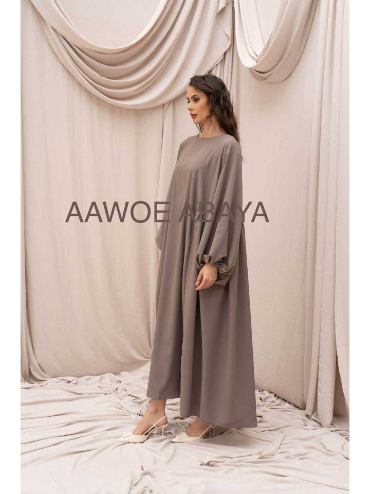 Aawoe Abaya - Wholesale Dress - Women's - Elegant Abaya Dress - 2466-ROB18