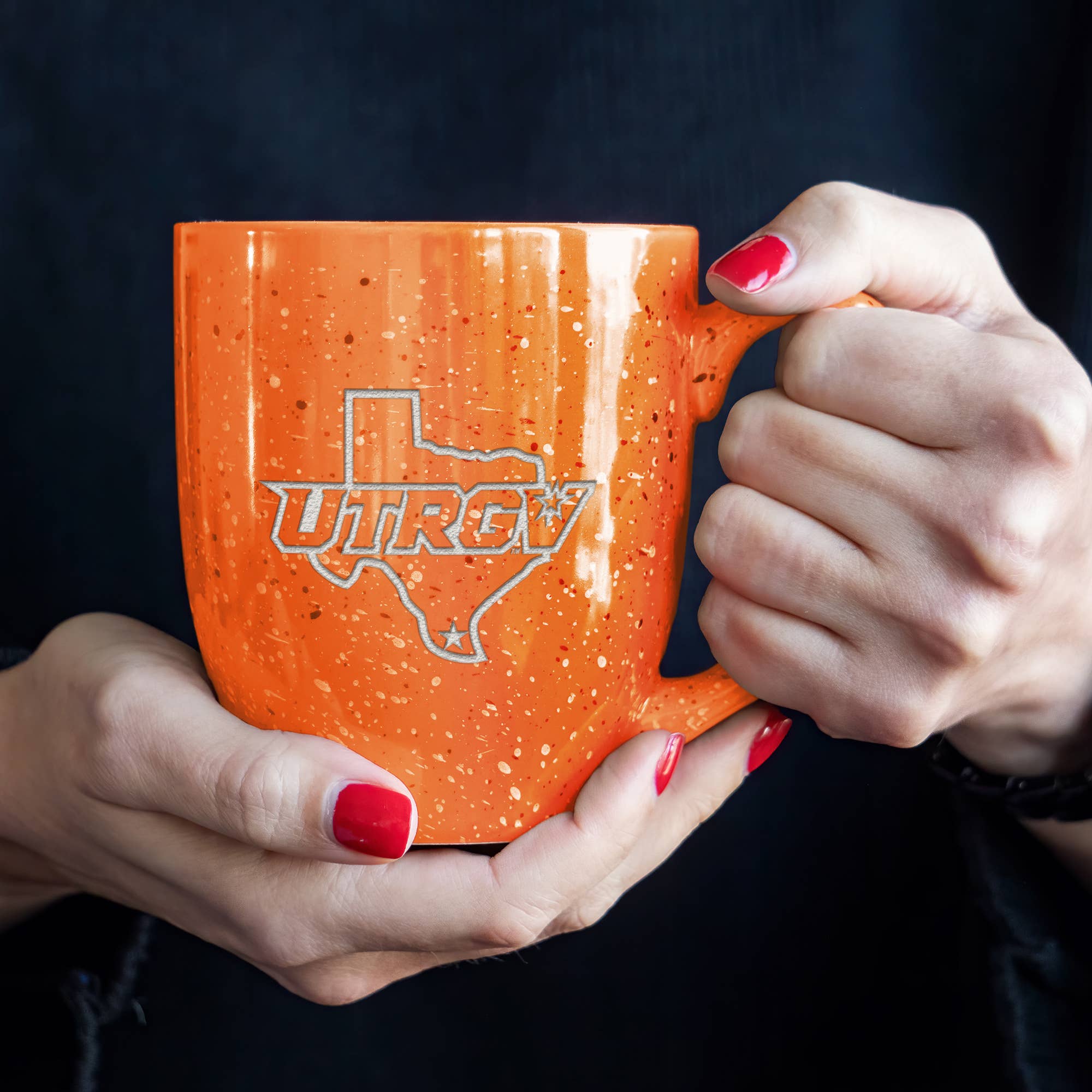 Rico Industries - Wholesale Coffee Mug - NCAA  Texas-Rio Grande Valley Vaqueros   Orange    Mug3