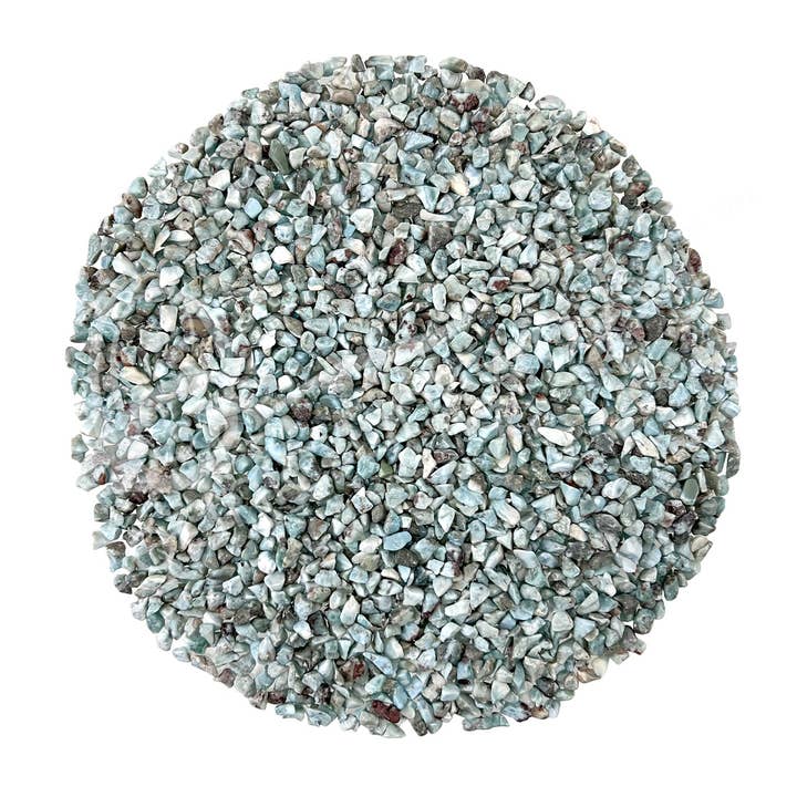 Oceanic Linkways Inc - Wholesale Spiritual Stone/Crystal - (KG)TUMBLED CHIPS - LARIMAR 5-14 MM