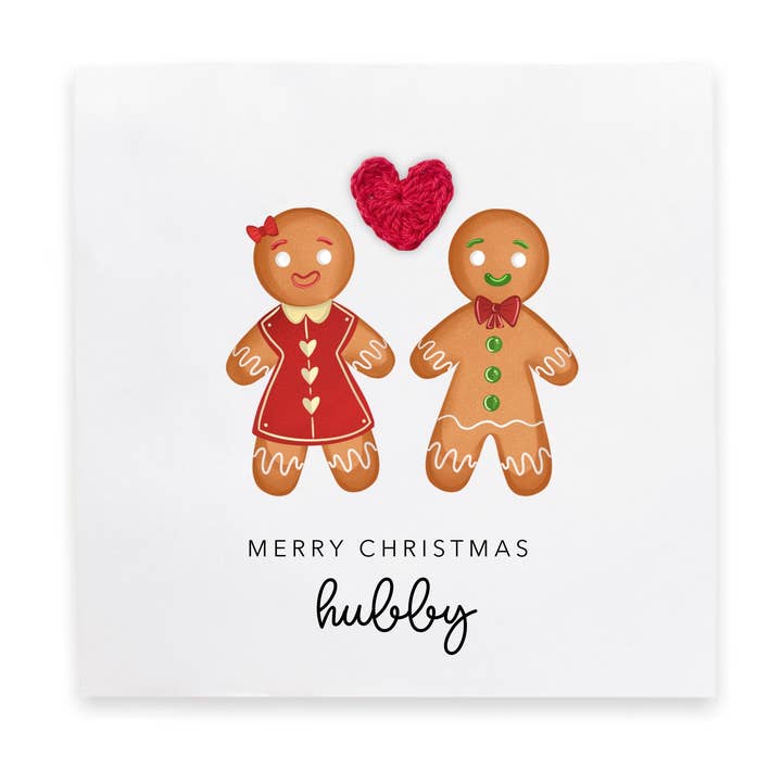 Fifi's Handcrafted – wholesale Christmas card – Husband Christmas Card, Personalised Christmas Card, To My H