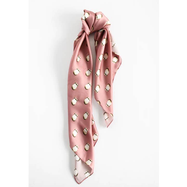 B.Yellowtail - Wholesale Scarf - Women's - Elk Ivory Silk Scarf