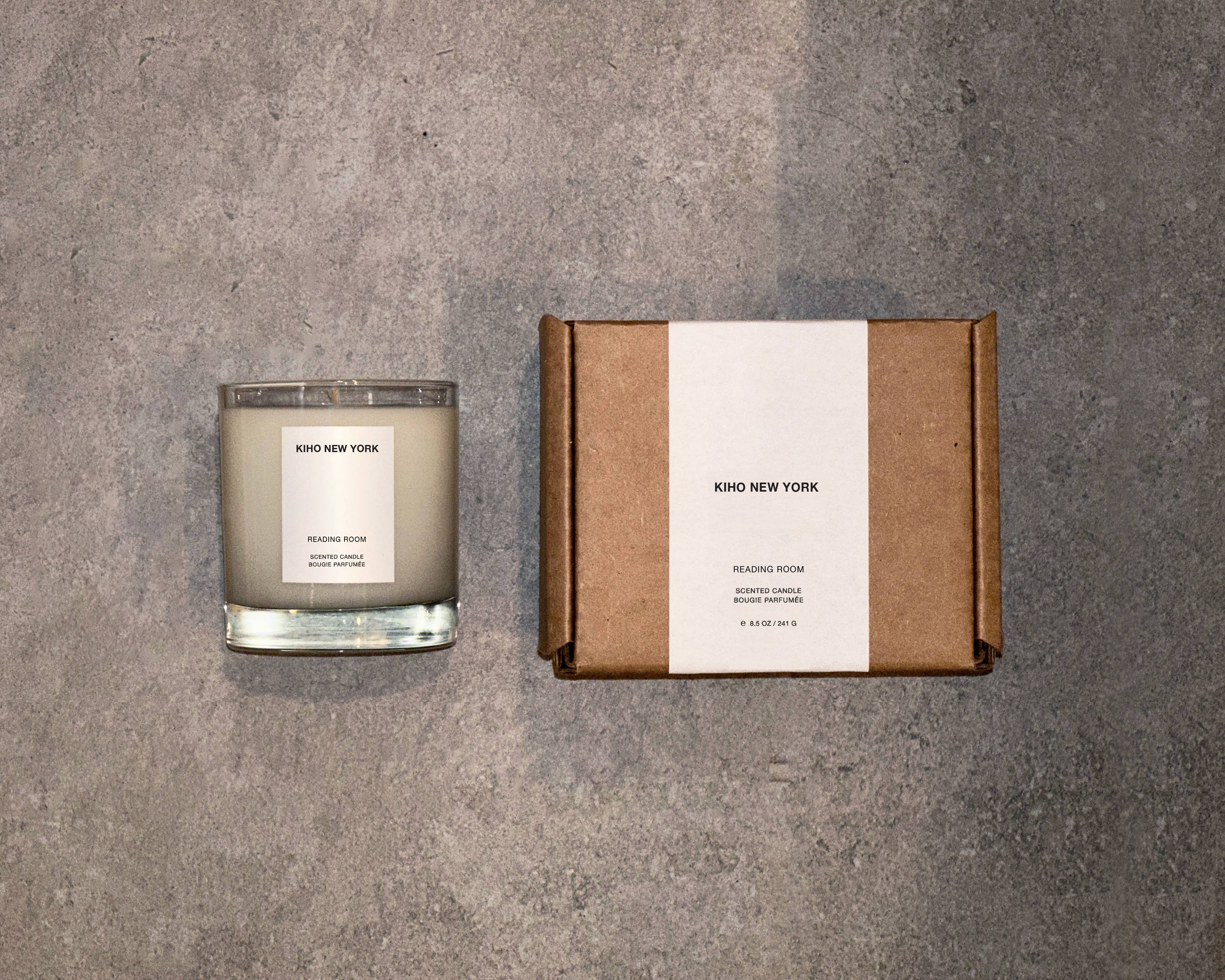 KIHO NEW YORK – wholesale Jar/filled candle – Reading Room Candle2