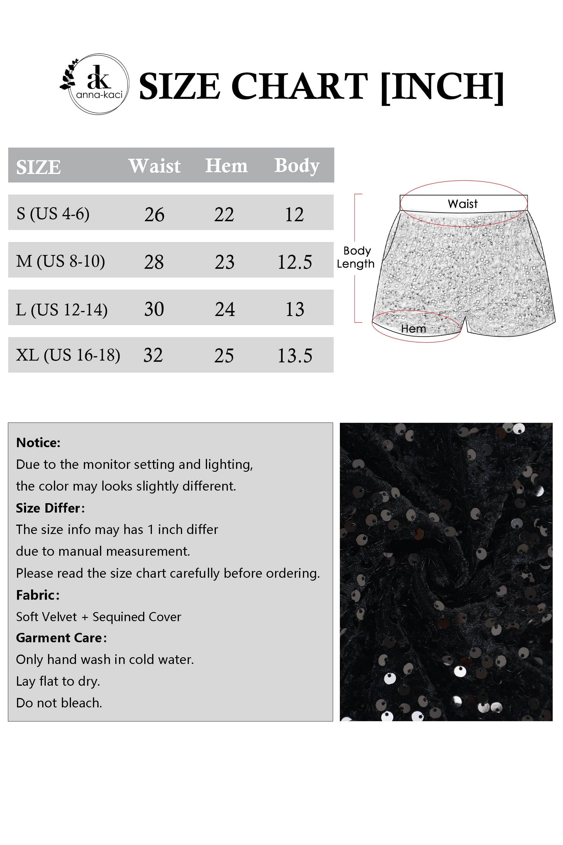 Anna Kaci Wholesale - Wholesale Shorts - Women's - Sparkly Sequin Shorts Elastic Waist with Pockets5