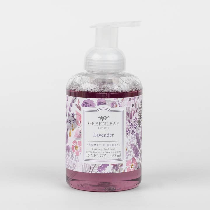 Lavender Foaming Hand Soap 4 Pack for wholesale by Greenleaf Gifts