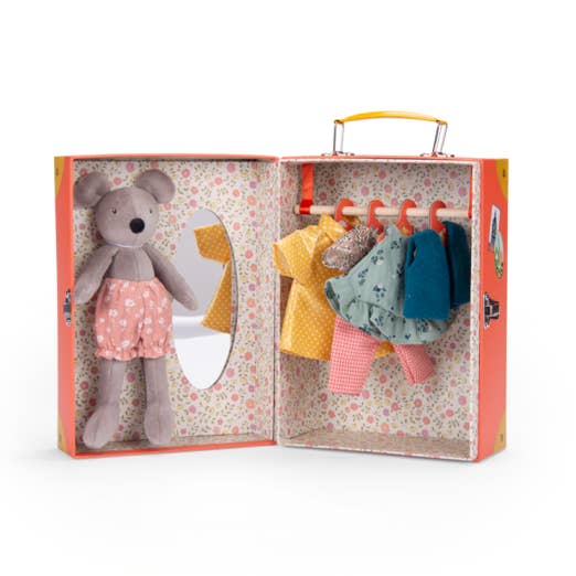 Nini Little Wardrobe Suitcase - The Big Family for wholesale by Speedy Monkey