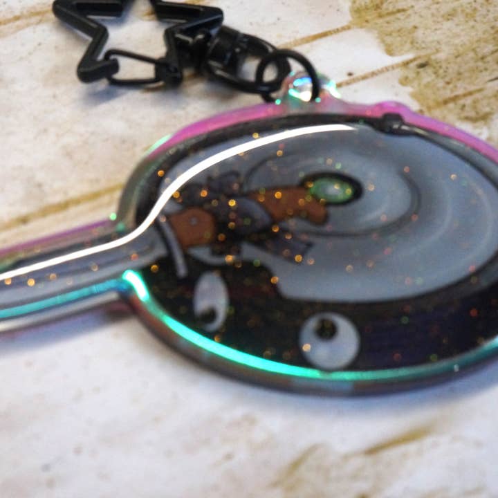 Goblin Grimm Gifts – wholesale Keychain – Unisex – Battle Roomba Keychain 4