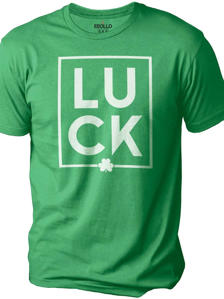 St Patricks Day Shirt | Luck Shirt | Funny Mens Shamrock Tshirt - Womens Mens Patrick's Shirt - Irish Tee for wholesale by EBOLLO