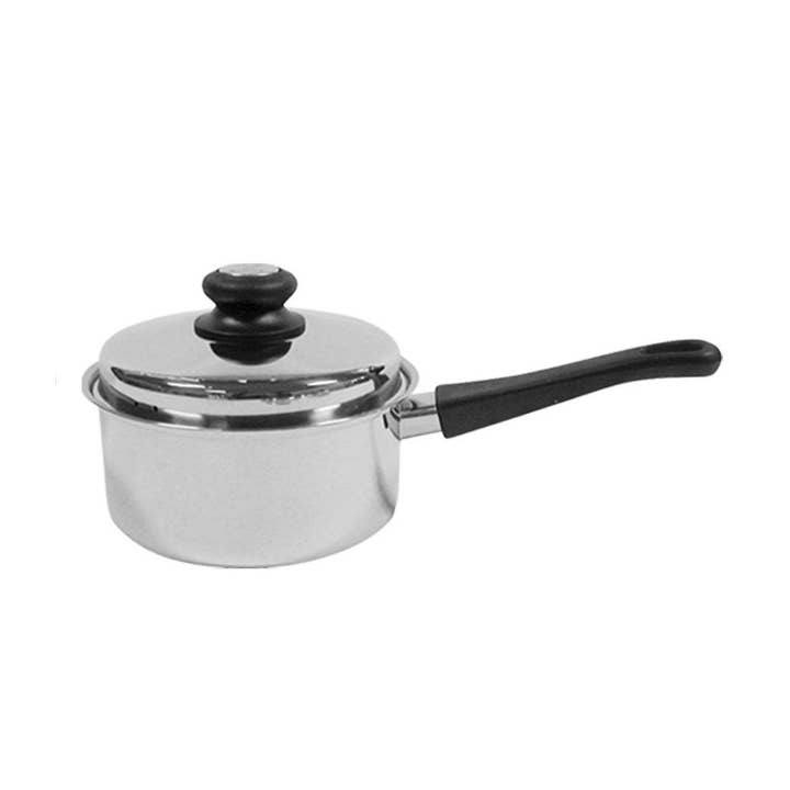 Stainless Steel 2-Quart Sauce Pan with Stainless Steel Lid for wholesale by Lynns