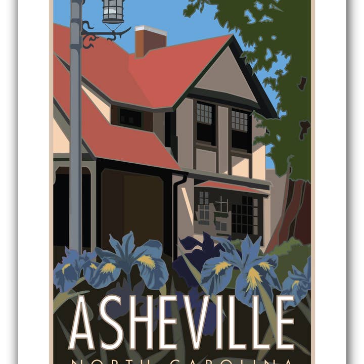 Blitmore Village - Poster for wholesale by Travel Posters by M&W Design Co.