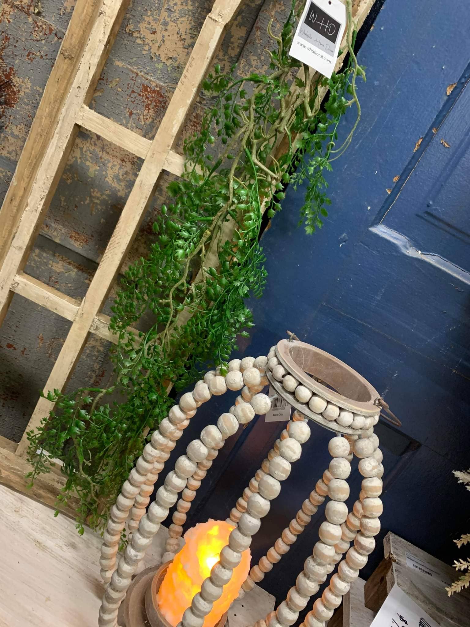 Wholesale Home Decor - Wholesale Kunstplant - Frilly Fern Drop 39in2