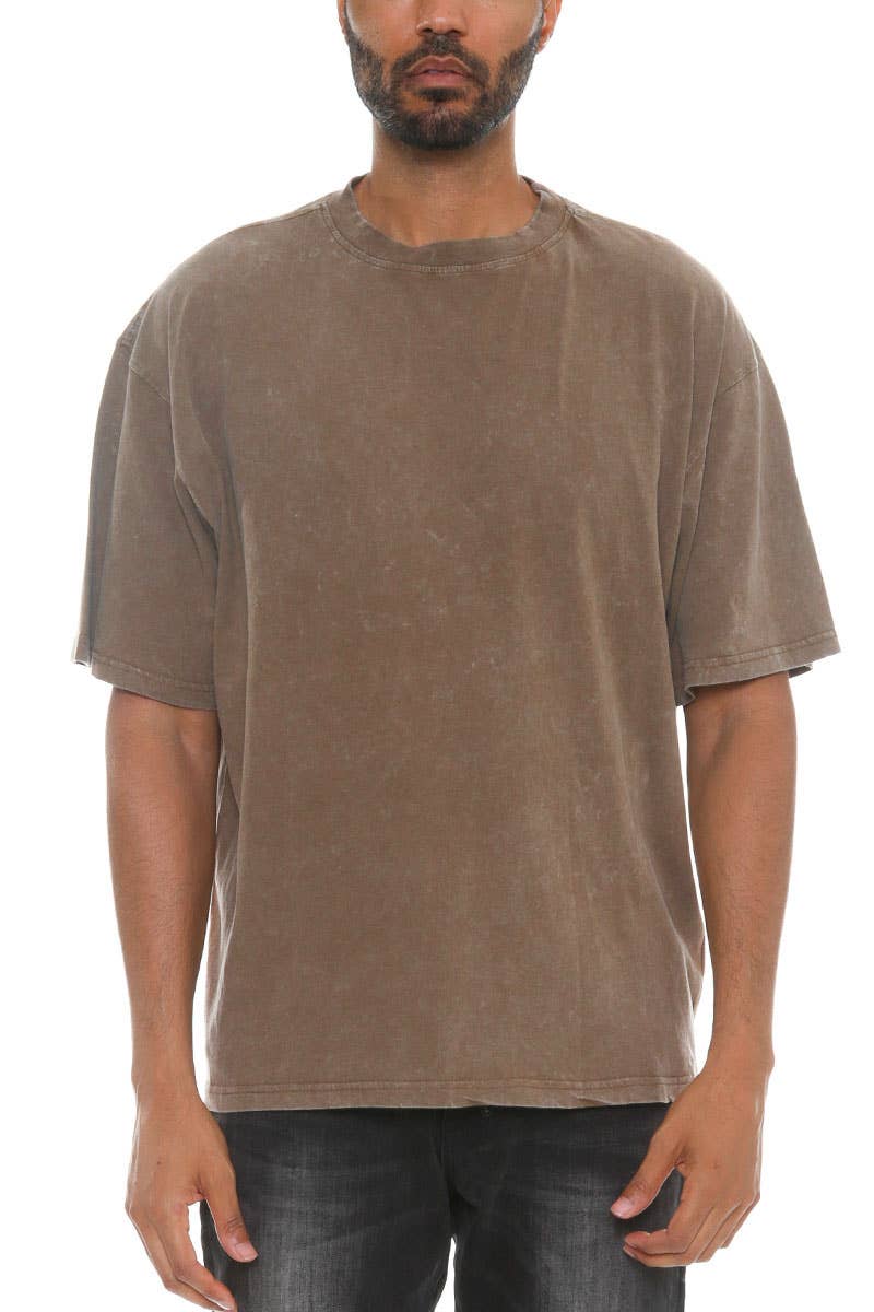 WEIV - Wholesale T-Shirt - Men's - River Dye Drop Shoulder Tee2