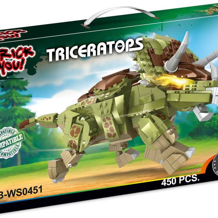 OPEN BRICKS - Triceratops for wholesale by Open Bricks