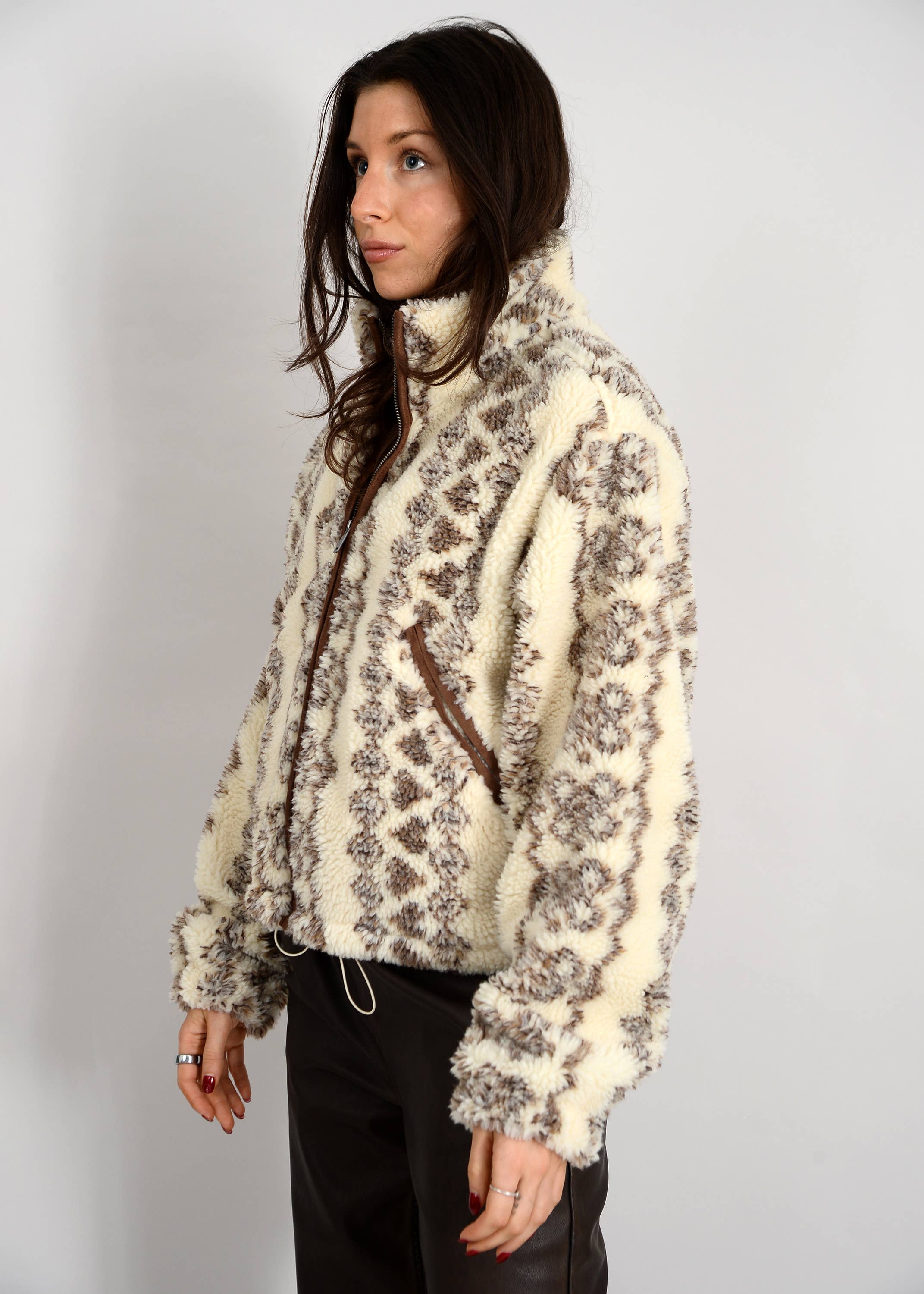 RD Style – wholesale Jacka - Dam – WHISTLER SHERPA DRAGKEDJA FRAMJACKA - 77J022S9