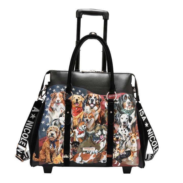 BOLSO TOTE RODANTE (MEJOR SONRISA) para venta al por mayor de Nicole Lee