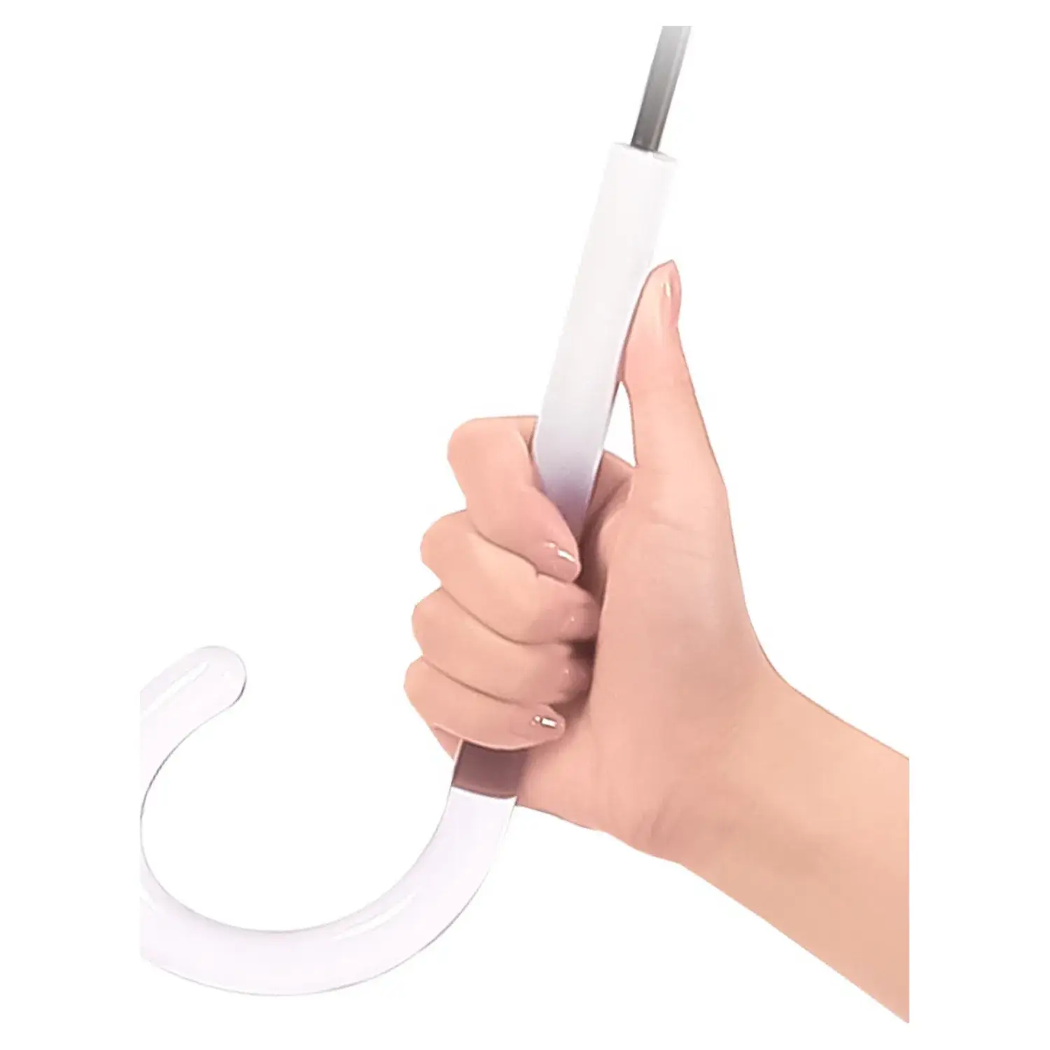 Superbia – wholesale Umbrella – Women's – Dome Shape  Frill Lace Print Plastic Long Stick Umbrella4