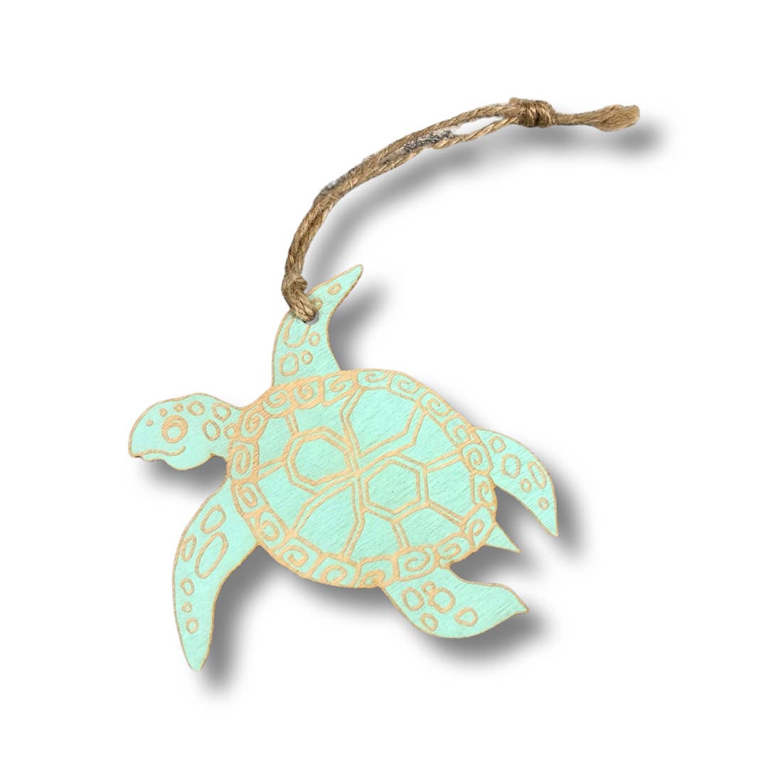 Mermaid of Hilton Head - Vendita all'ingrosso Decorazione - Decorazioni di Natale in legno con tema vita marina e oceano22